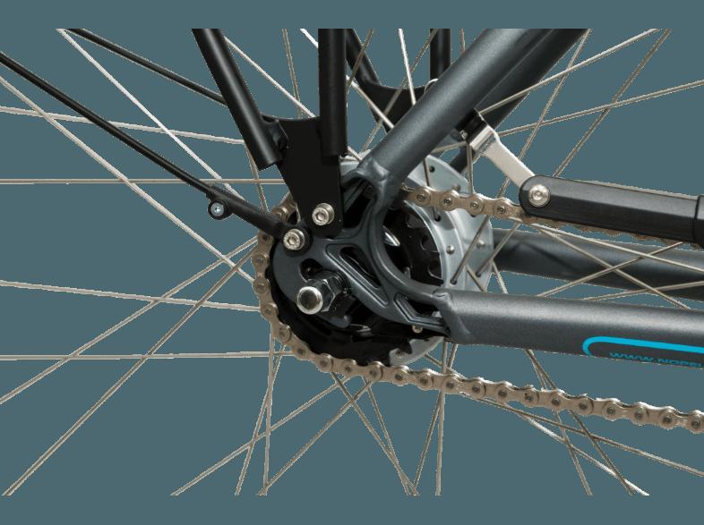 NOPEUS Nexus 8 eTour Pedelec (28 Zoll, 48 cm, Herren, 400 Wh)