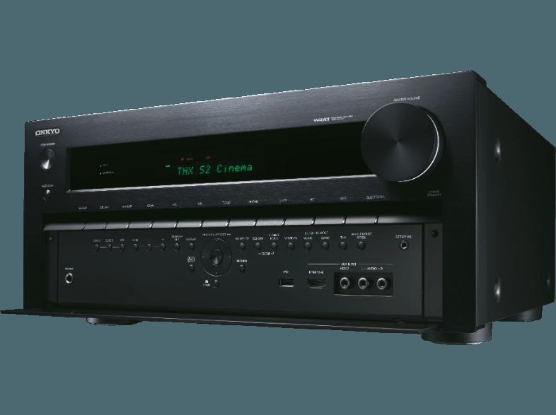 ONKYO TX-NR838 AV-Receiver (7.2 Kanäle, 180 Watt pro Kanal, Schwarz)