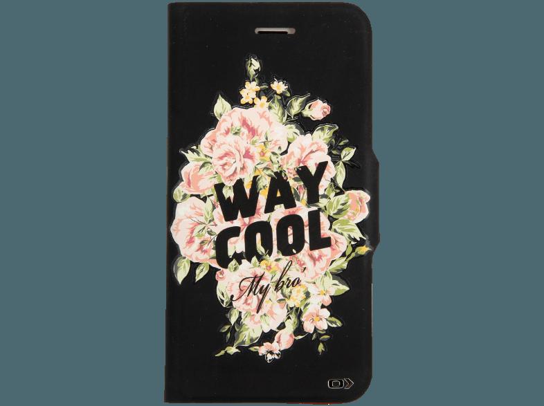 OXO-COLLECTION XBOIP6FLWABK6 FLORAL Handytasche iPhone 6/6S