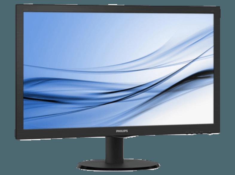 PHILIPS 223V5LHSB2 21.5 Zoll Full-HD LCD-Monitor mit SmartControl Lite