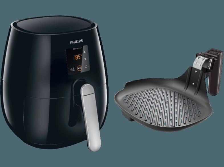 PHILIPS HD9236/20 VivaCollection Digitaler Airfryer Schwarz (800 g, 1400 Watt), PHILIPS, HD9236/20, VivaCollection, Digitaler, Airfryer, Schwarz, 800, g, 1400, Watt,