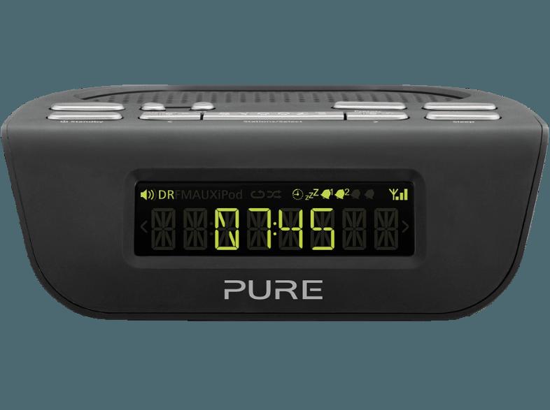 PURE Siesta Mi Series 2 Radio (Digital Radio, UKW, DAB , Schwarz), PURE, Siesta, Mi, Series, 2, Radio, Digital, Radio, UKW, DAB, Schwarz,