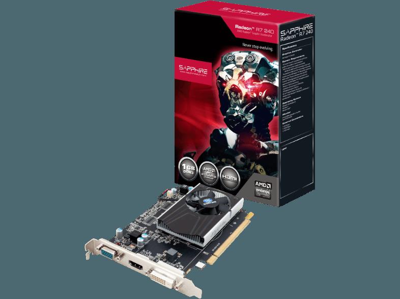 SAPPHIRE R7 240 1G DDR3 ( PCI-Express 3.0)