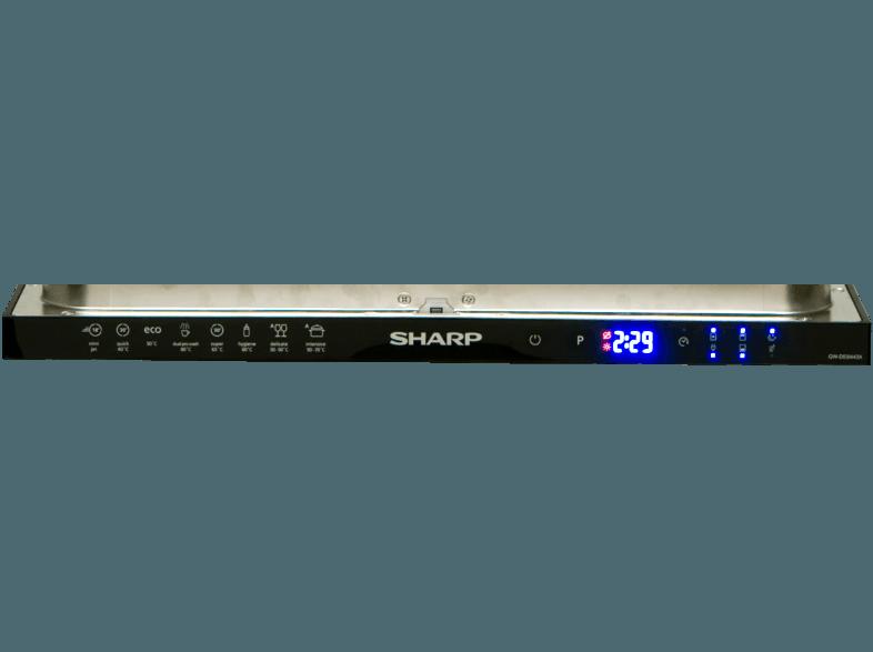 SHARP QW-D 53 I 443 X-DE Geschirrspüler (A   , 596 mm breit, 44 dB (A))