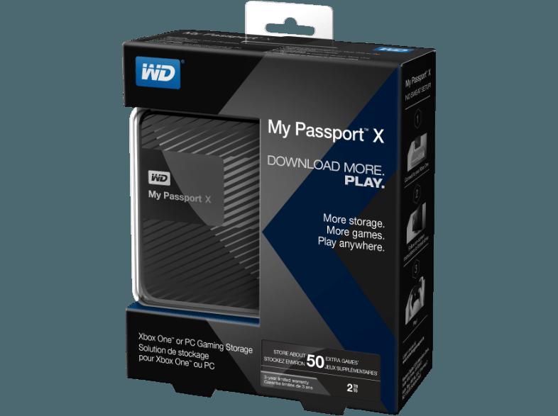 WD WDBCRM0020BBK-EESN My Passport X 2TB   Halo 5 - Guardians