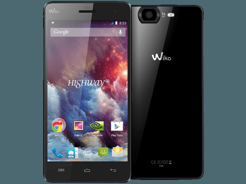 WIKO Highway 16 GB Schwarz