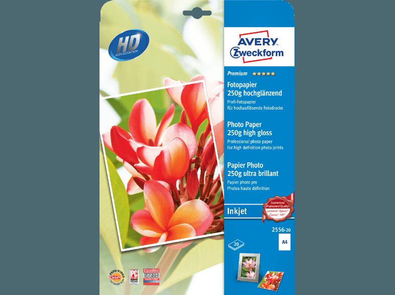 ZWECKFORM 2556-20 Premium Fotopapier 210 x 297 mm A4 1 Stück