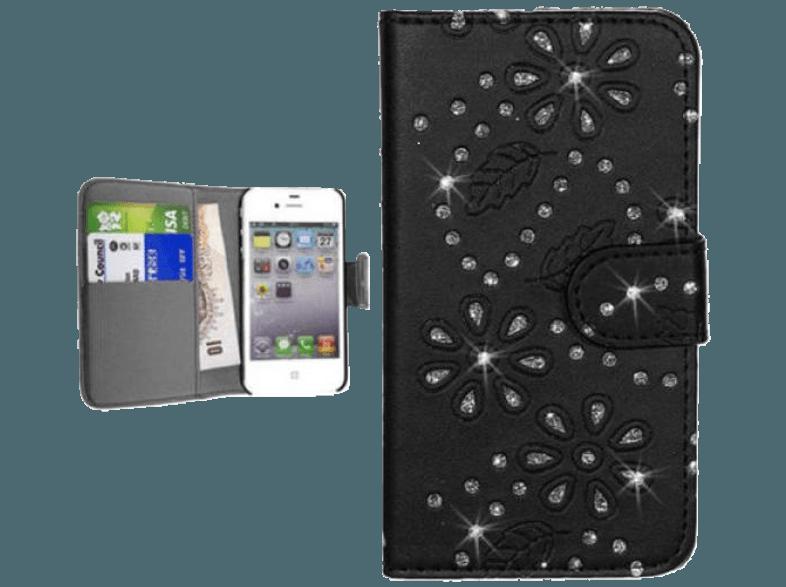 AGM 25829 Strass Bookstyle Tasche Galaxy S4 mini