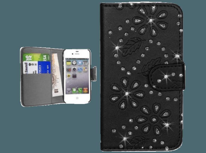 AGM 25831 Strass Bookstyle Handytasche Galaxy S5 mini