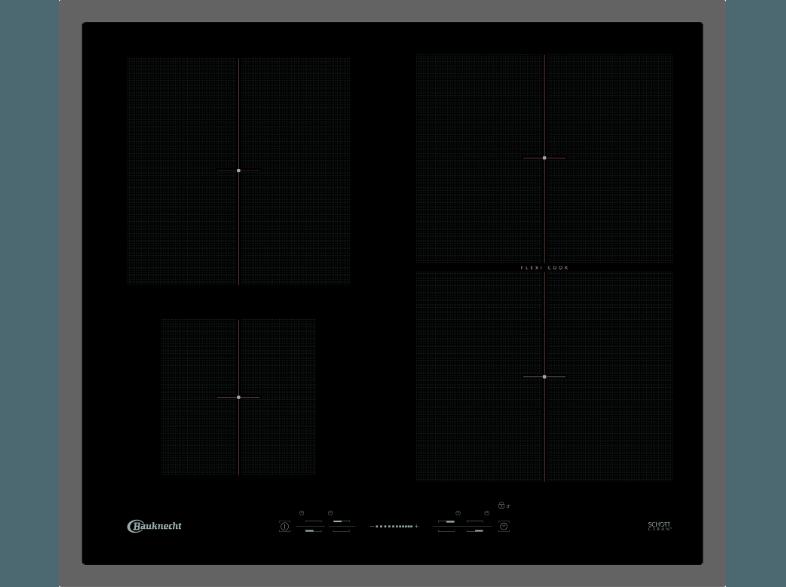 BAUKNECHT BAKO 868 FLEX Einbauherdset (Induktions-Kochfelder, A, 60 Liter)