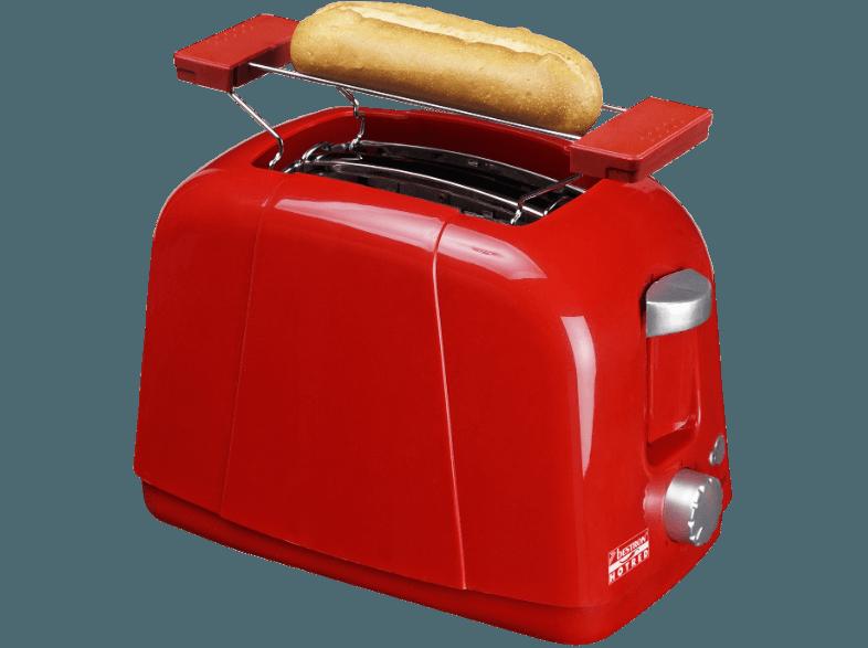 BESTRON ATO 978 Toaster Rot (, Schlitze: 2)