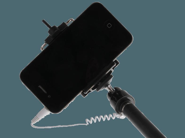 BILORA SP-2B II Selfiestick für Smartphone (Apple, Android), leichte Kameras und ActionCams mit 1/4-Zoll-Stativ-Gewinde ( )