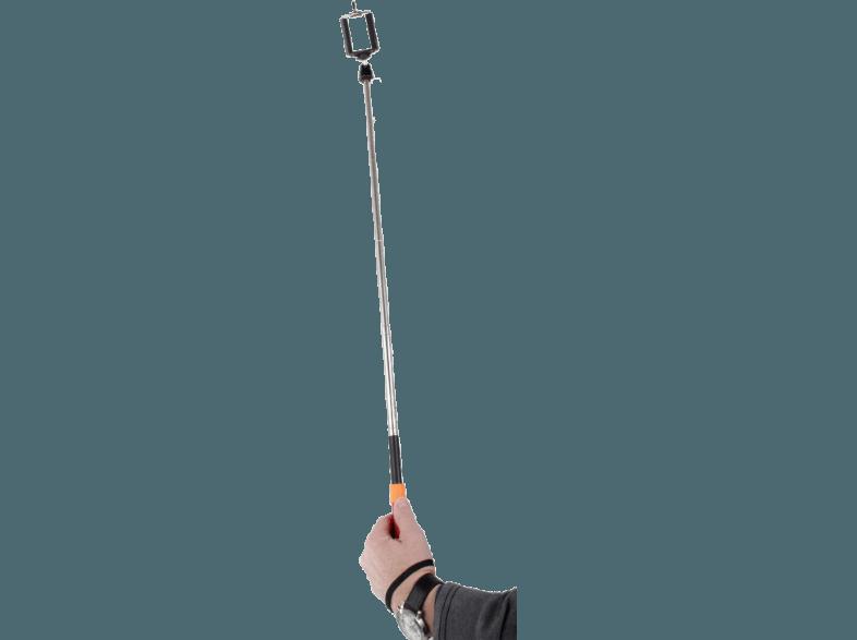 BILORA SP-2B II Selfiestick für Smartphone (Apple, Android), leichte Kameras und ActionCams mit 1/4-Zoll-Stativ-Gewinde ( )