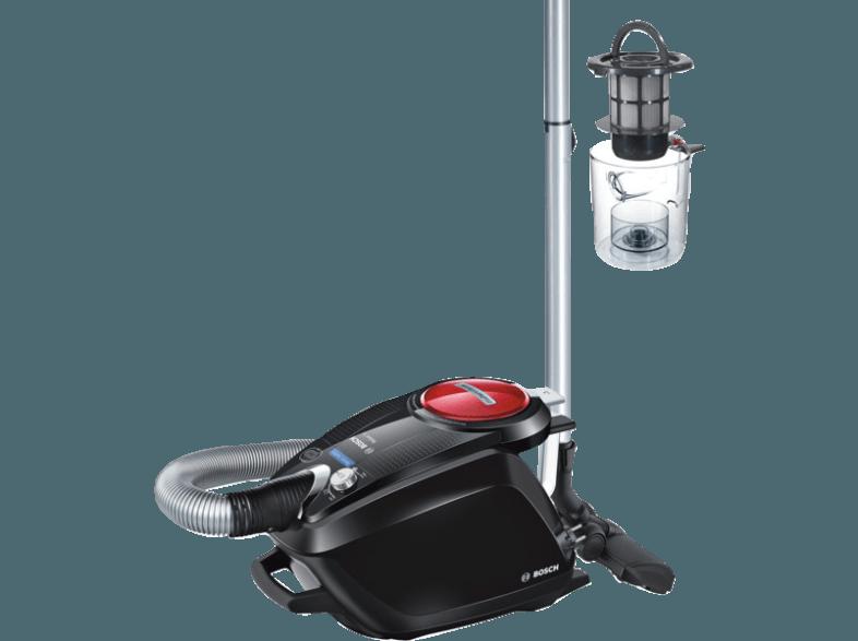 BOSCH BGS5POWER1 Relaxx'x ProPerform (Staubsauger, Bodenstaubsauger (Schlitten), A, Schwarz)