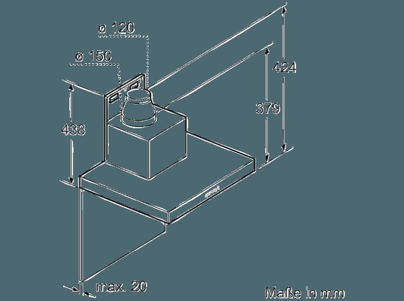 BOSCH DWB097J50 Dunstabzugshaube (500 mm tief)