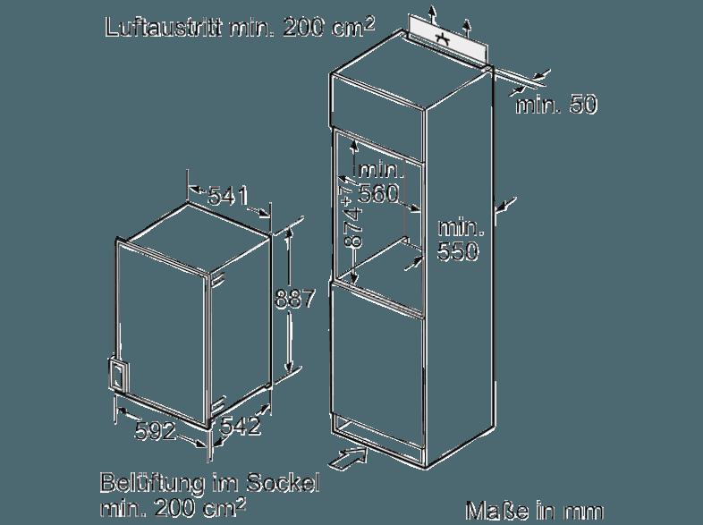 BOSCH GFD18A60 Gefrierschrank (151 kWh/Jahr, A  , 94 Liter), BOSCH, GFD18A60, Gefrierschrank, 151, kWh/Jahr, A, , 94, Liter,