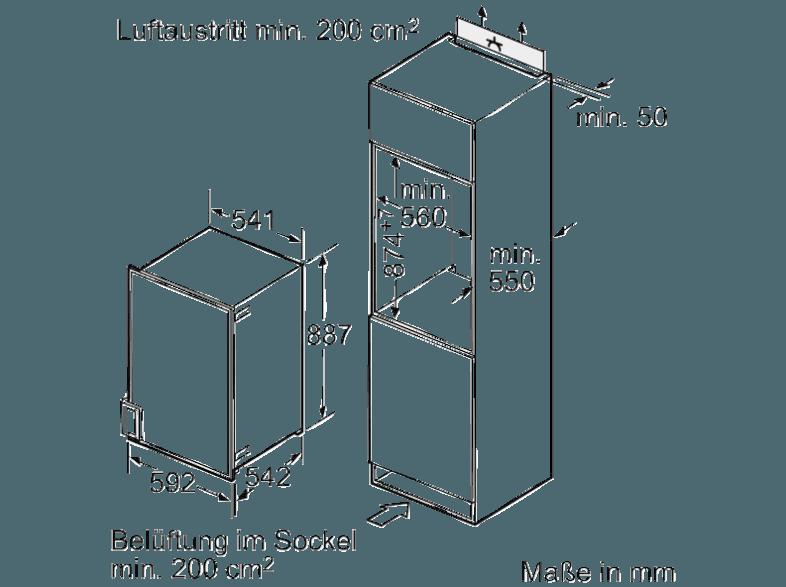 BOSCH GFD18A60 Gefrierschrank (151 kWh/Jahr, A  , 94 Liter)