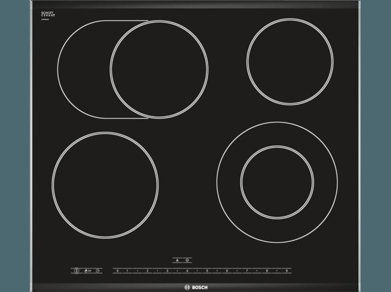 BOSCH HBD828S50 Einbauherdset (Glaskeramik-Kochfeld, 67 Liter)