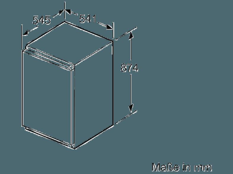 BOSCH KIL22VS30 Kühlschrank (148 kWh/Jahr, A  , 874 mm hoch, Weiß), BOSCH, KIL22VS30, Kühlschrank, 148, kWh/Jahr, A, , 874, mm, hoch, Weiß,