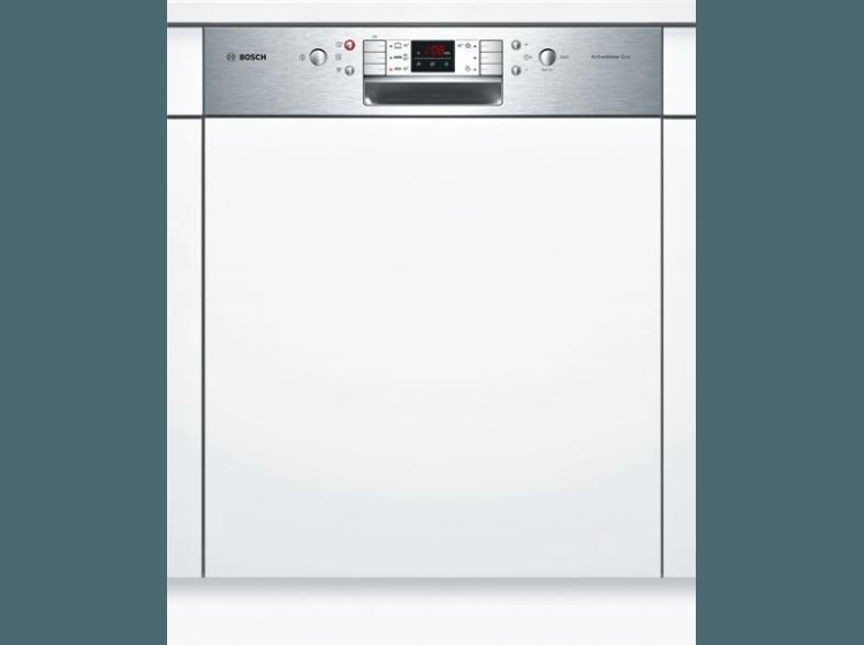 BOSCH SMI58N85EU Geschirrspüler (A  , 598 mm breit, 44 dB (A), Edelstahl)