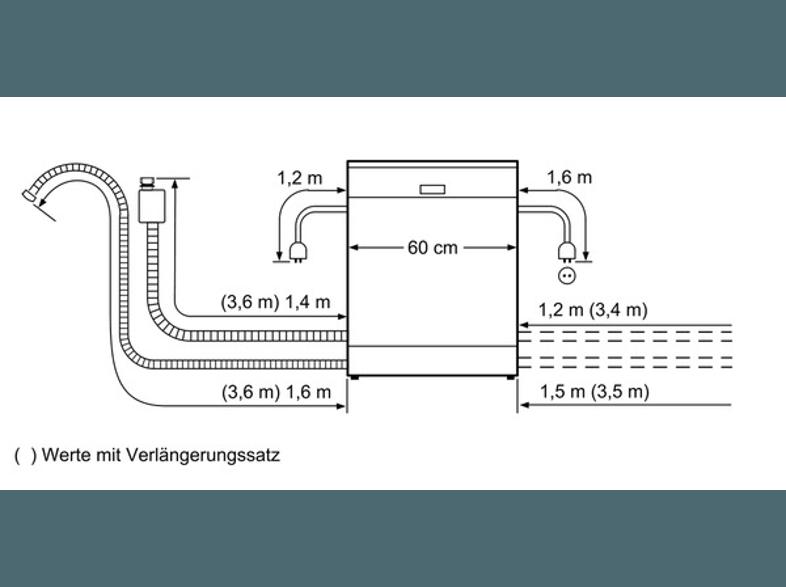 BOSCH SMI59M35EU Geschirrspüler (A  , 598 mm breit, 46 dB (A), Edelstahl)