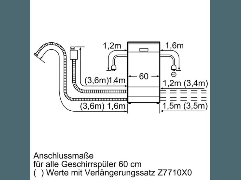 BOSCH SMI59M35EU Geschirrspüler (A  , 598 mm breit, 46 dB (A), Edelstahl), BOSCH, SMI59M35EU, Geschirrspüler, A, , 598, mm, breit, 46, dB, A, Edelstahl,