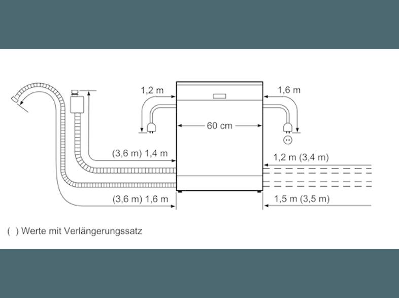 BOSCH SMV69N40EU Geschirrspüler (A  , 598 mm breit, 44 dB (A), Weiß)