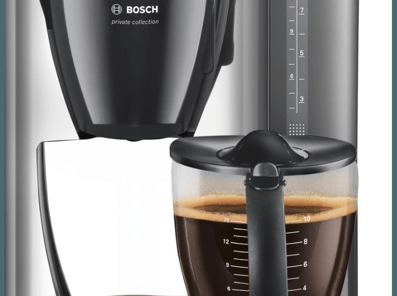 BOSCH TKA6643 Filterkaffeemaschine Schwarz (Aromaschutz-Glaskanne)