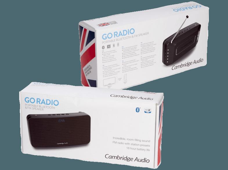 CAMBRIDGE AUDIO C10742 GO Radio Bluetooth-Lautsprecher Schwarz