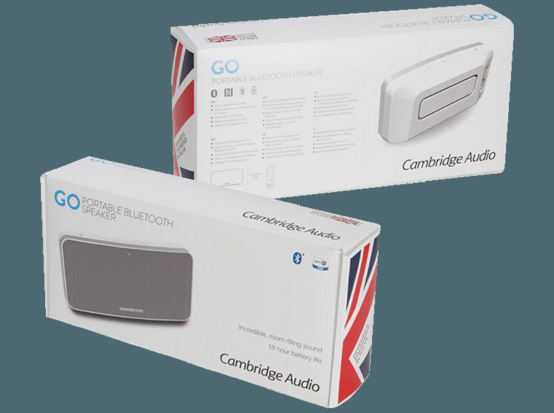 CAMBRIDGE AUDIO C10753 GO Bluetooth Lautsprecher Weiß, CAMBRIDGE, AUDIO, C10753, GO, Bluetooth, Lautsprecher, Weiß