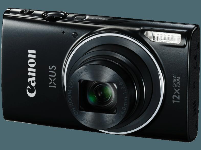 CANON IXUS275 HS  Schwarz (20.2 Megapixel, 12x opt. Zoom, 7.5 cm LCD (TFT), WLAN)