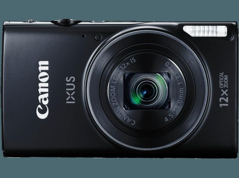 CANON IXUS275 HS  Schwarz (20.2 Megapixel, 12x opt. Zoom, 7.5 cm LCD (TFT), WLAN), CANON, IXUS275, HS, Schwarz, 20.2, Megapixel, 12x, opt., Zoom, 7.5, cm, LCD, TFT, WLAN,