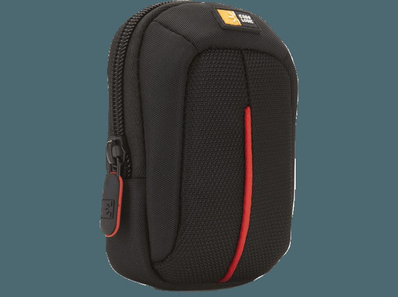 CASE-LOGIC DCB-301 Tasche für Digitalkamera (Farbe: Schwarz/Rot)