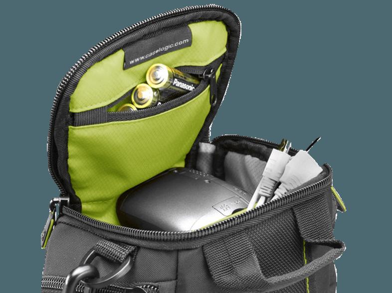 CASE-LOGIC DCB-314 Tasche für kompakte System-, Hybrid- und High-Zoom-Kameras (Farbe: Grau), CASE-LOGIC, DCB-314, Tasche, kompakte, System-, Hybrid-, High-Zoom-Kameras, Farbe:, Grau,