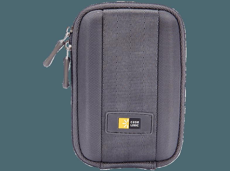 CASE-LOGIC QPB-301GY Tasche für kleine Kompaktkameras (Farbe: Grau), CASE-LOGIC, QPB-301GY, Tasche, kleine, Kompaktkameras, Farbe:, Grau,