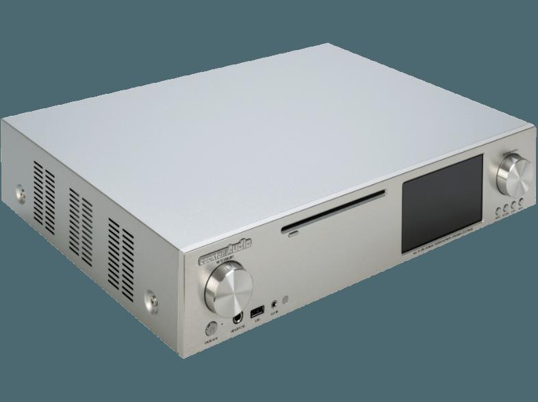 COCKTAIL AUDIO X30-L1000-HS - Netzwerk-Player (App-steuerbar, Ja, WLAN-USB-Adapter inklusive, Weiß/Silber)