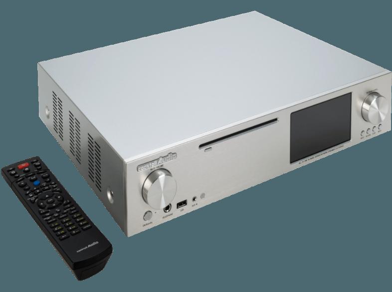 COCKTAIL AUDIO X30-L2000-HS - Netzwerk-Player (App-steuerbar, Ja, WLAN-USB-Adapter inklusive, Weiß/Silber)