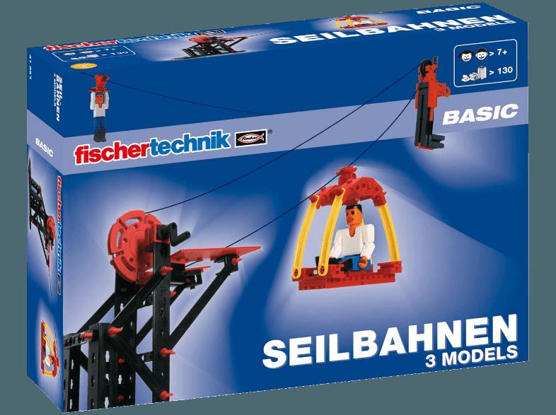 FISCHERTECHNIK 41859 Seilbahnen Schwarz, Rot, FISCHERTECHNIK, 41859, Seilbahnen, Schwarz, Rot