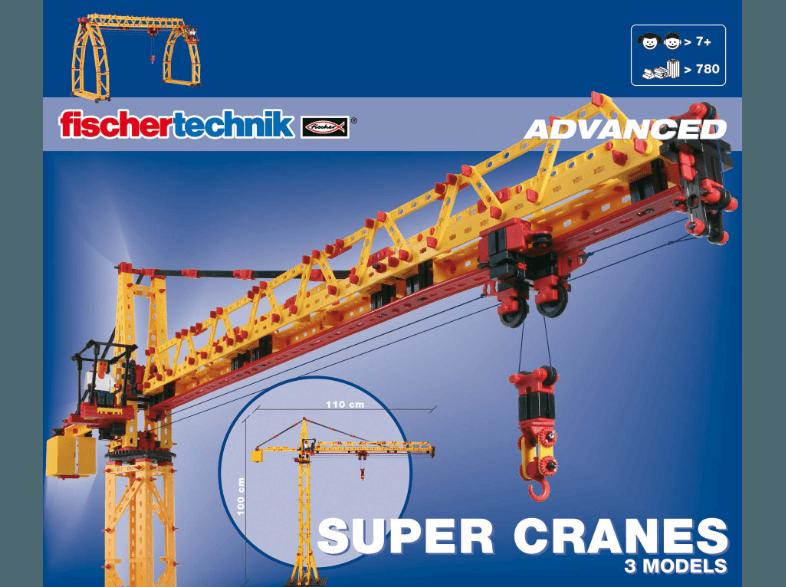 FISCHERTECHNIK 41862 Super Cranes Gelb, FISCHERTECHNIK, 41862, Super, Cranes, Gelb