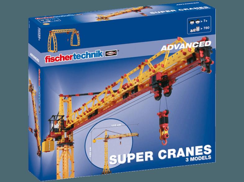 FISCHERTECHNIK 41862 Super Cranes Gelb