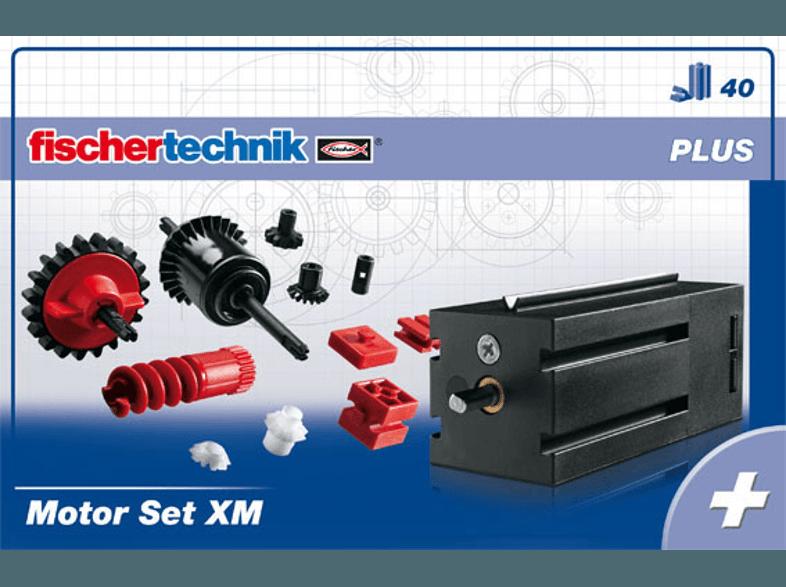 FISCHERTECHNIK 505282 Motor Set XM Schwarz, Rot