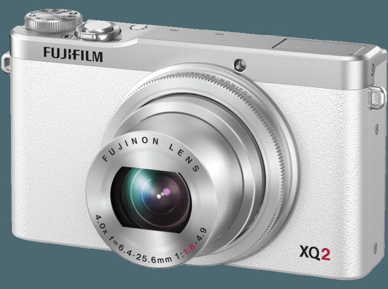 FUJIFILM XQ2  Weiß (12 Megapixel, 4x opt. Zoom, 7.6 cm TFT-Farb-LCD, WLAN), FUJIFILM, XQ2, Weiß, 12, Megapixel, 4x, opt., Zoom, 7.6, cm, TFT-Farb-LCD, WLAN,