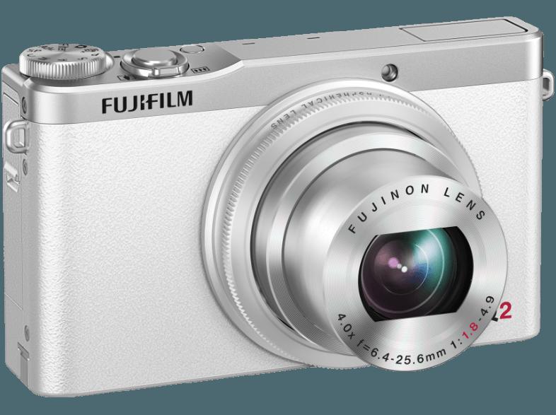 FUJIFILM XQ2  Weiß (12 Megapixel, 4x opt. Zoom, 7.6 cm TFT-Farb-LCD, WLAN)