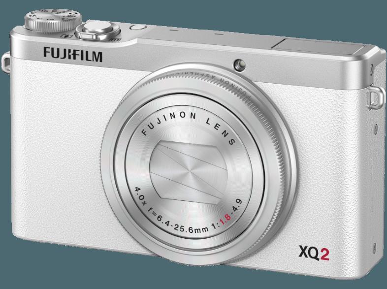 FUJIFILM XQ2  Weiß (12 Megapixel, 4x opt. Zoom, 7.6 cm TFT-Farb-LCD, WLAN)