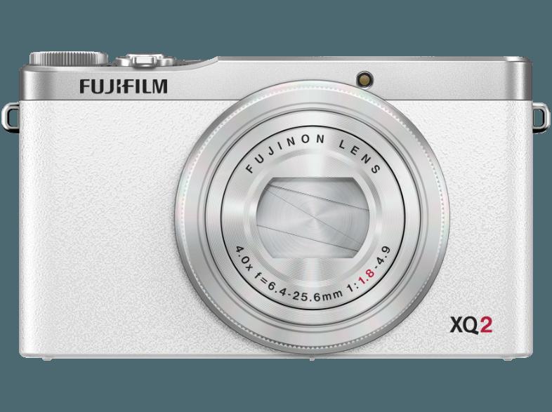 FUJIFILM XQ2  Weiß (12 Megapixel, 4x opt. Zoom, 7.6 cm TFT-Farb-LCD, WLAN)