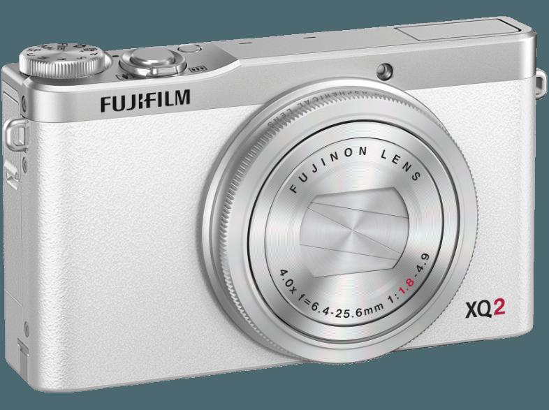 FUJIFILM XQ2  Weiß (12 Megapixel, 4x opt. Zoom, 7.6 cm TFT-Farb-LCD, WLAN)