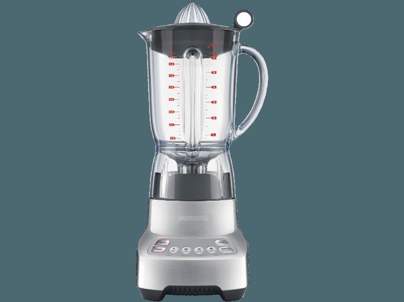 GASTROBACK 41004 Design Mixer Duo Advanced Design Mixer Silber (1000 Watt, 1,5 Liter)