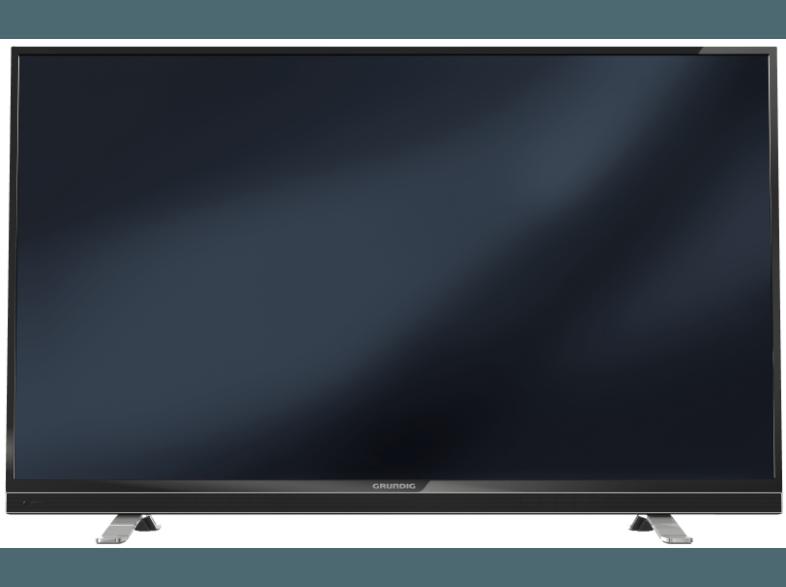 GRUNDIG 55 VLE 8570 BL LED TV (Flat, 55 Zoll, Full-HD, 3D)