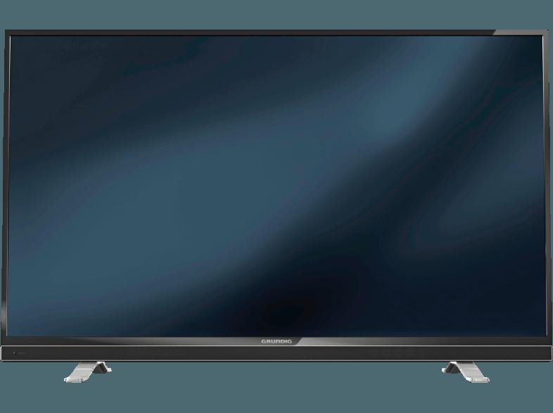 GRUNDIG 55 VLE 8570 BL LED TV (Flat, 55 Zoll, Full-HD, 3D)