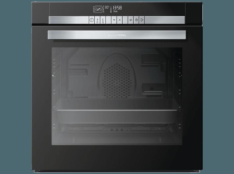 GRUNDIG GEZM 47001 B Backofen (Einbaugerät, A, 80 Liter/Jahr, 594 mm breit)